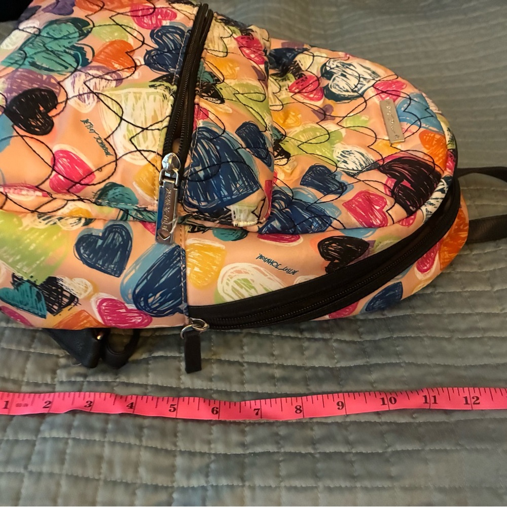 Betsey Johnson Colorful Book Bag - Picture 7 of 7